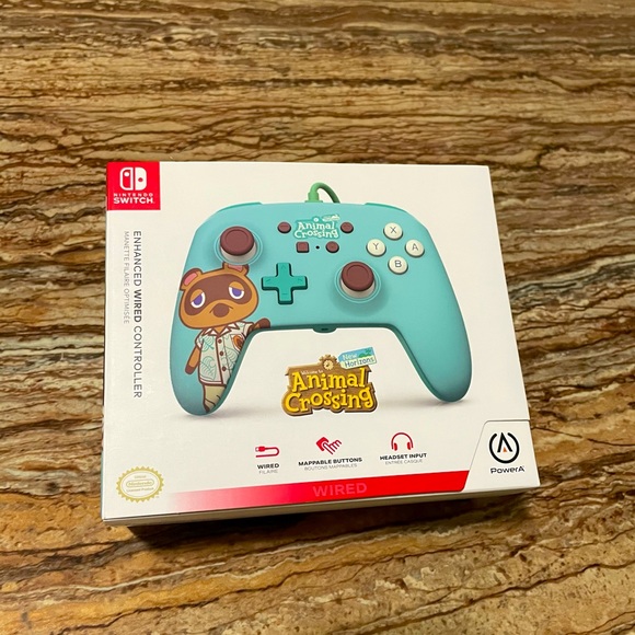 Nintendo Switch Animal Crossing Wired Gaming Controller - Picture 8 of 8
